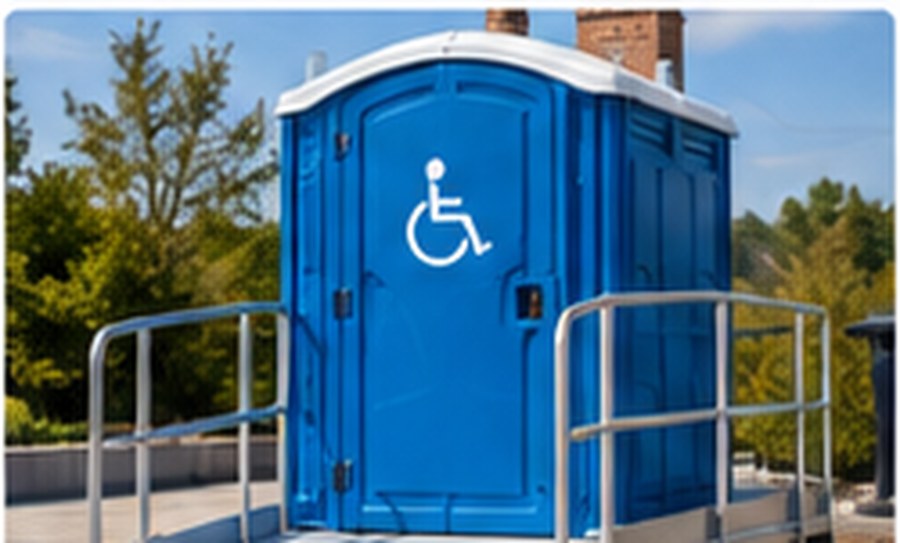 ADA Accessible Porta Potty in Camden NJ