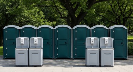 Portable sanitation rental example 7