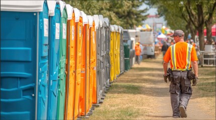 Portable sanitation rental example 3