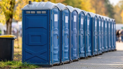 Portable sanitation rental example 2